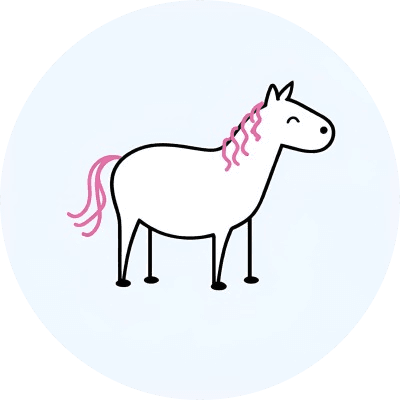 Pippkin The Horse  logo