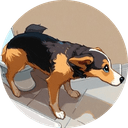 Pissing Dog Farts