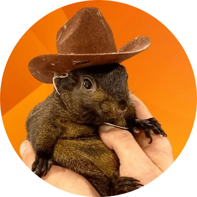 Pnut the Squirrel logo