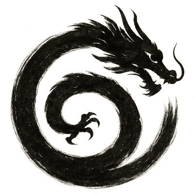 潜龙勿用 logo