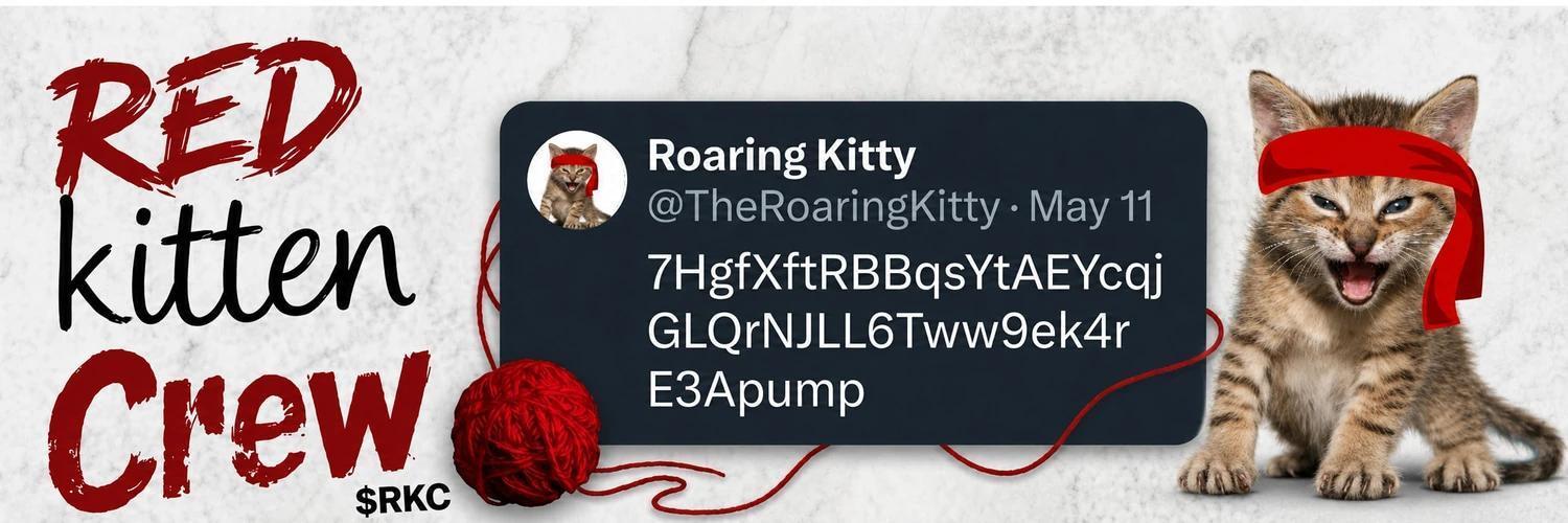 Red Kitten Crew banner