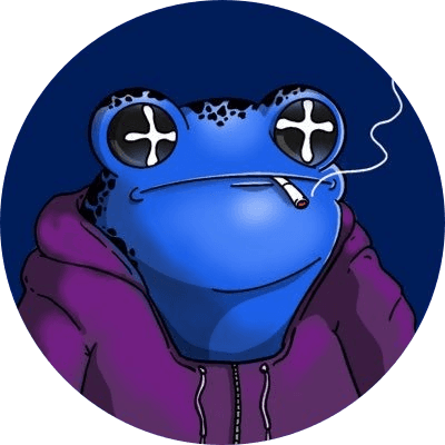 Ribbit on Base logo