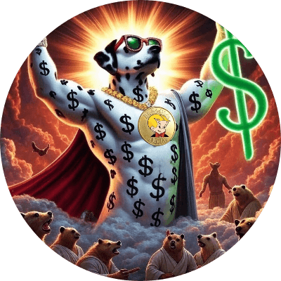 Richie Rich and Dollar the Dog logo