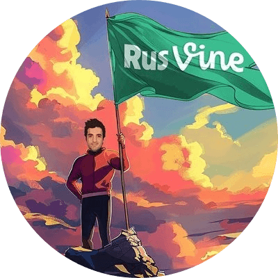 Rus Vine logo