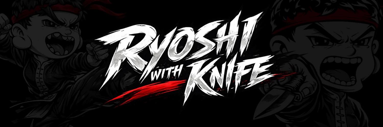 ryoshi with knife banner