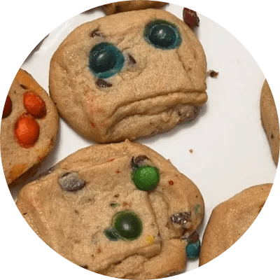 Sad cookie logo