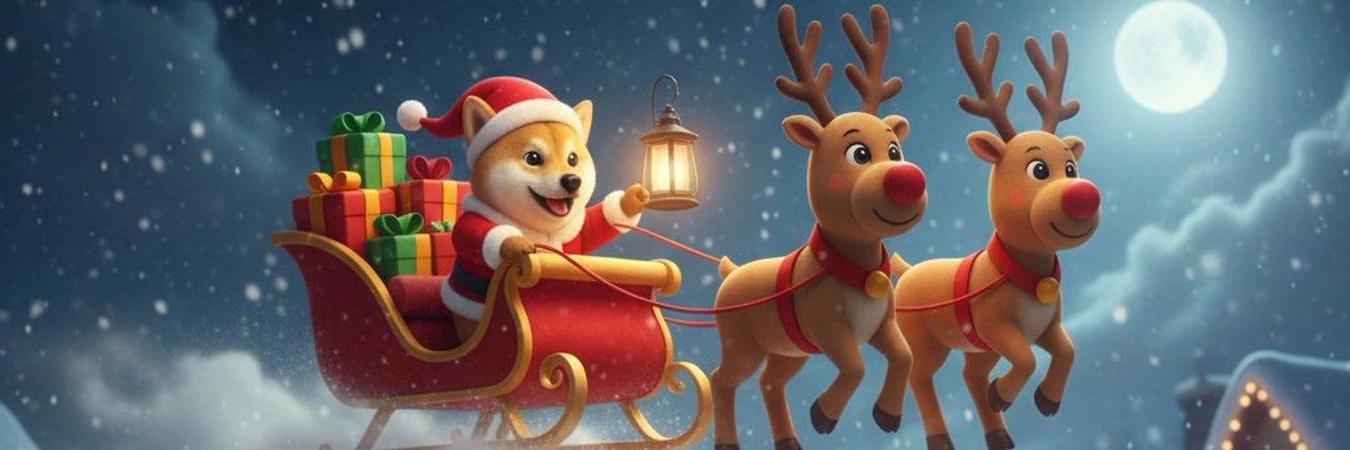 Santa Inu banner