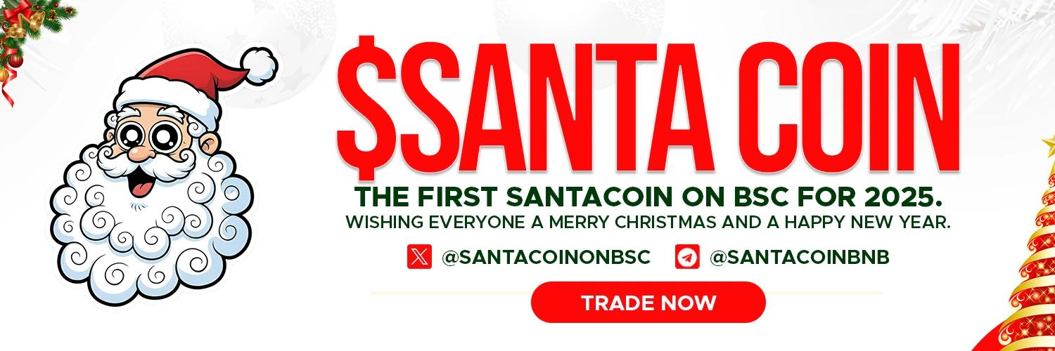 Santacoin banner
