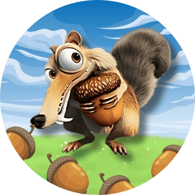 Scrat the Squirrel  logo