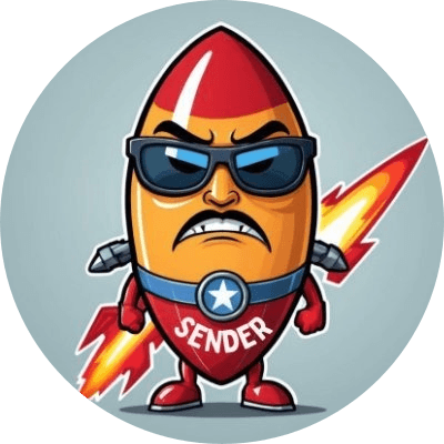 SENDER logo