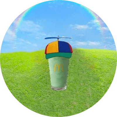 Shamrwock shake wif hat  logo