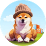 shiba wif hat