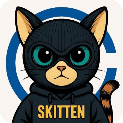 Ski Mask Kitten logo