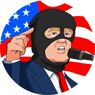 Ski Mask Trump logo