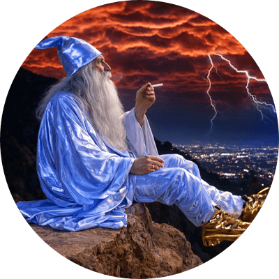 Smoking Wizard logo