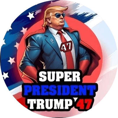 Super President Trump 47 logo