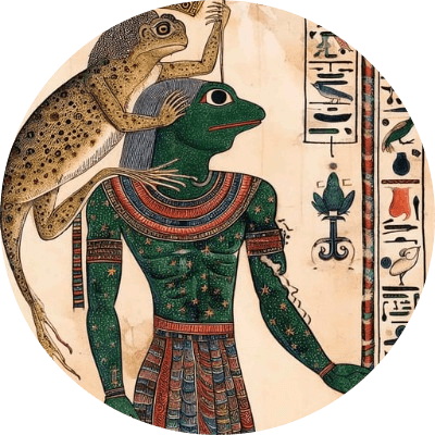 Thе Egyptian Pepe logo