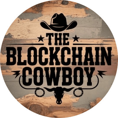 THE BLOCKCHAIN COWBOY logo