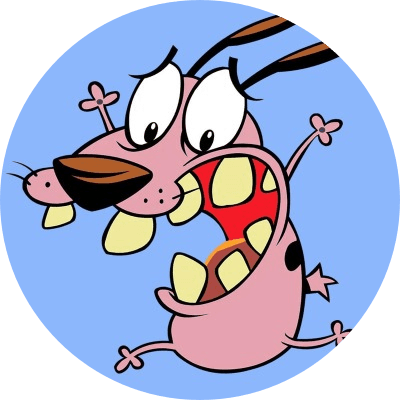 The Cowardly Dog logo