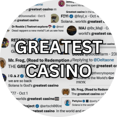 the greatest casino logo