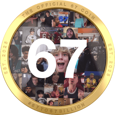The Official 67 Coin logo