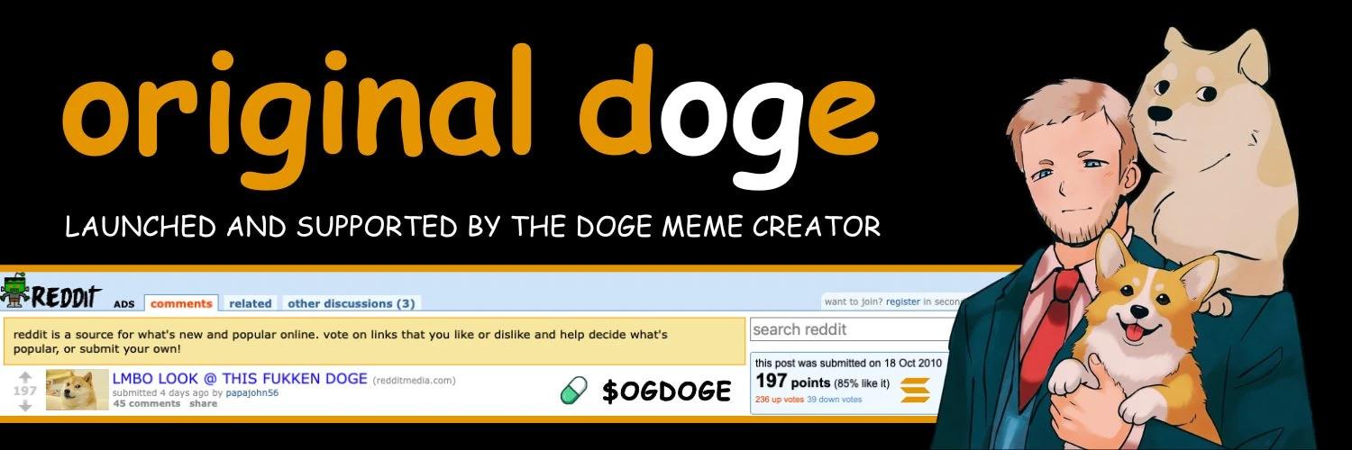 The Original Doge banner