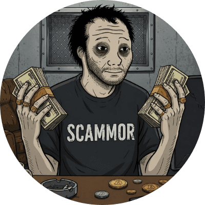 the scammor logo
