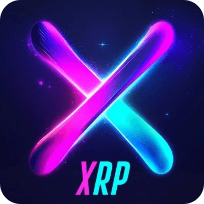 THE TICKER IS XRP logo