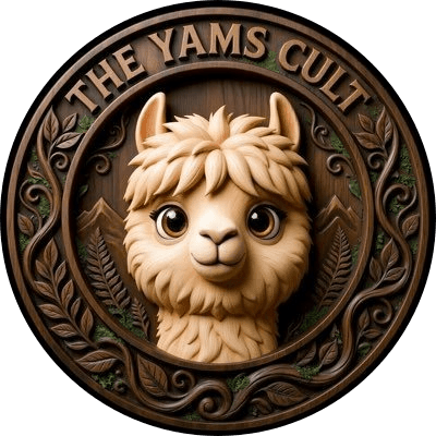 The Yams Cult logo