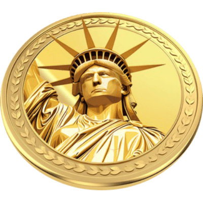 Trump Bless America logo