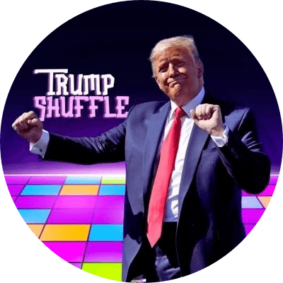 Trump Shuffle logo