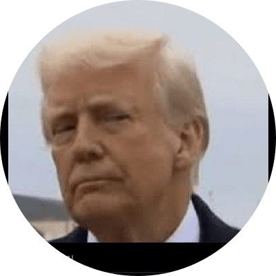 TRUMP SIDE EYE logo