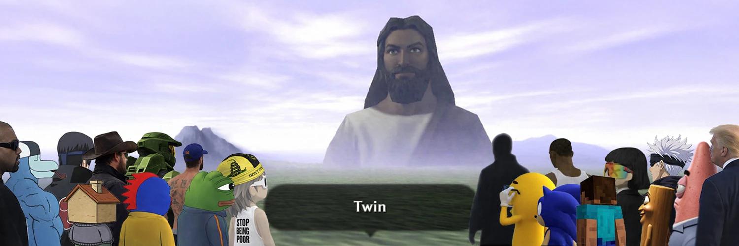 Twin banner