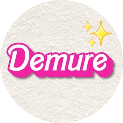 very demure logo