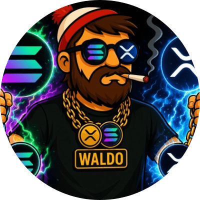 WALDOcoinXRP/SOL logo