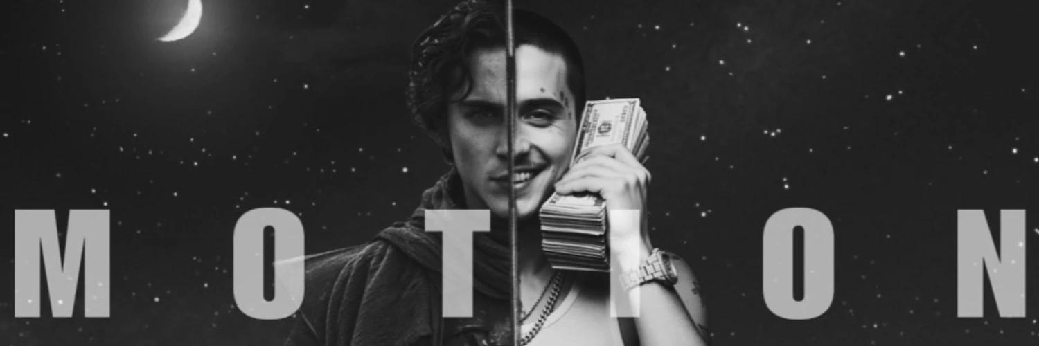 White boy motion banner