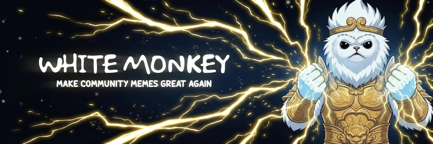 White Monkey banner