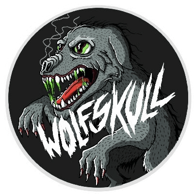 WOLF SKULL logo
